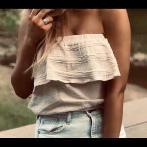 Tilly boho crop top